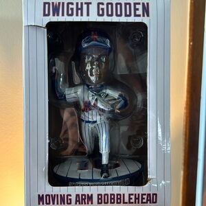 Dwight Gooden - Moving Arm Bobblehead - Number retirement NY Mets - Never opened